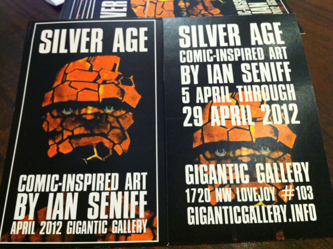 Flyers for Silver Age